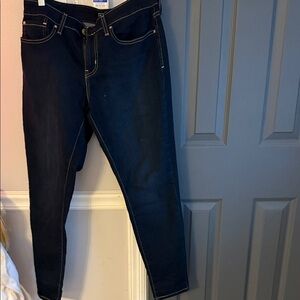 Signature by Levi Strauss Women's Deep Indigo Skinny Jeans